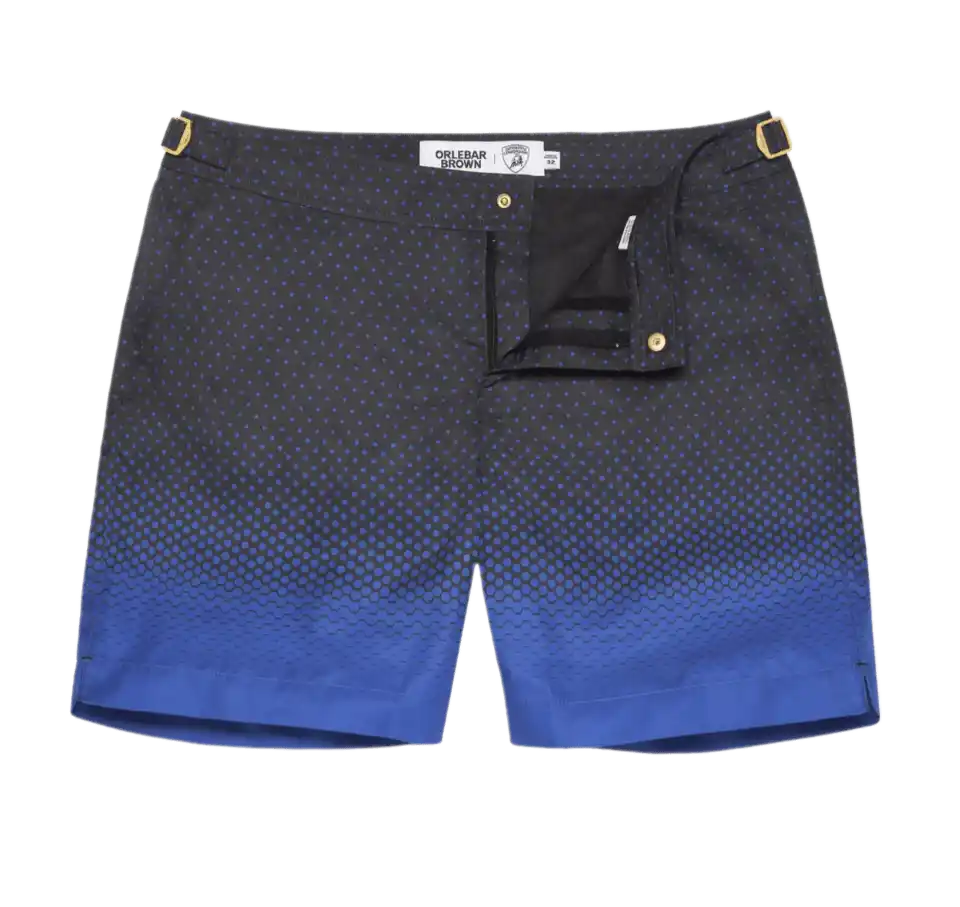 Mid-Length Swim Shorts Orlebar Brown X Automobili Lamborghini - Blue