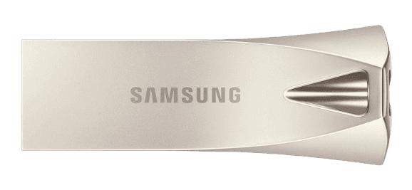 Samsung BAR Plus USB 3.1 Flash Drive 64GB Champagne Silver