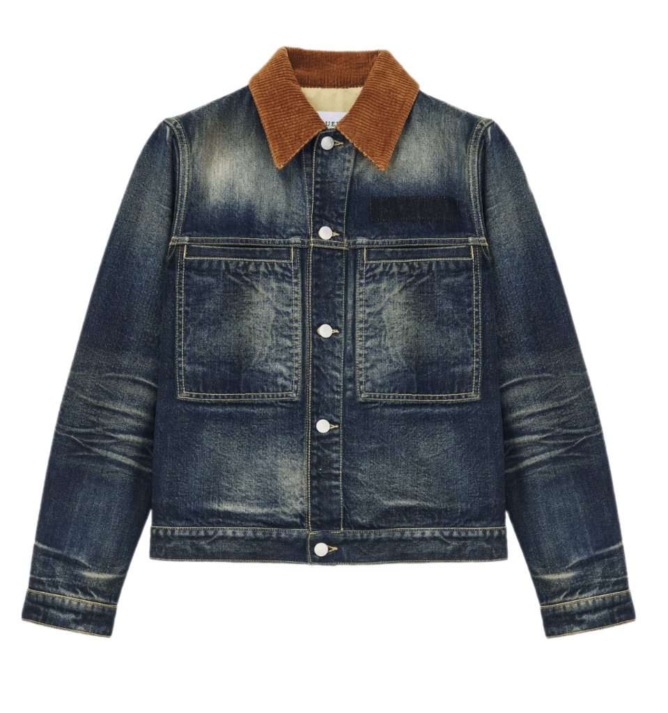 McQueen Denim Trucker Jacket - Washed Blue