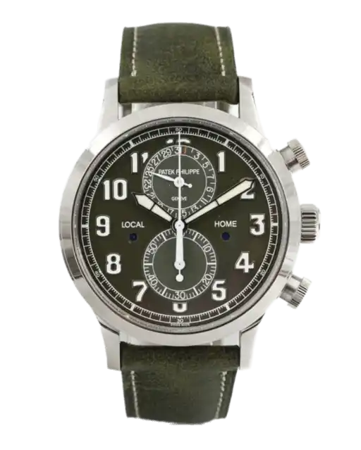Patek Philippe Complications Khaki Dial - 42mm, White Gold (2024)