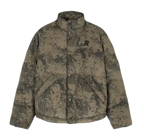 Represent Puffer Jacket - Camo