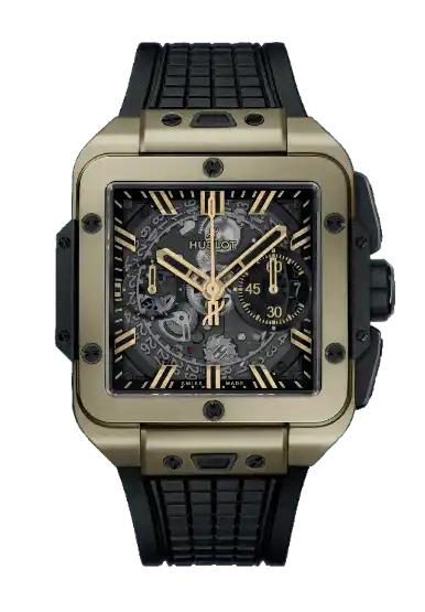 Hublot Square Bang Unico Magic Gold - 42mm, 18k Gold