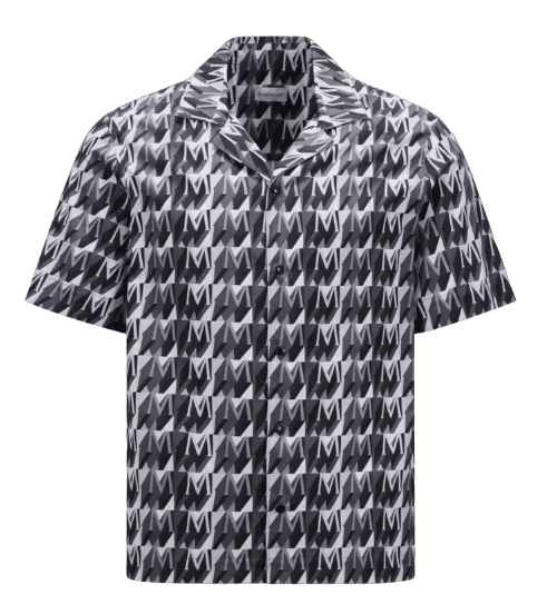 Moncler Monogram Print Cotton Shirt - Multicolour