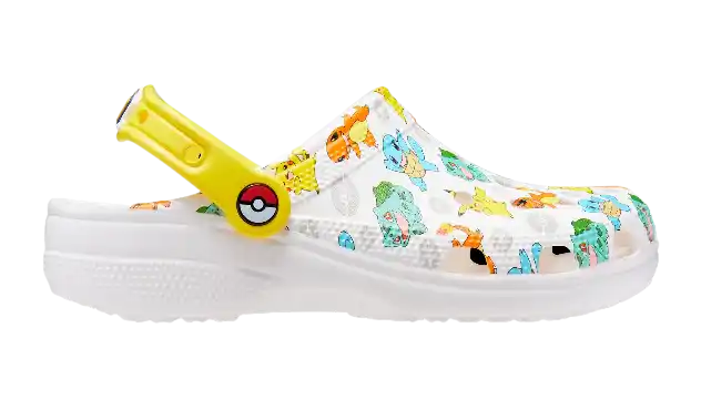 Crocs Classic Clog Pokémon White