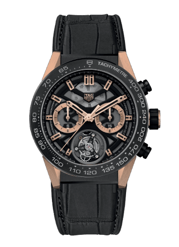 Tag Heuer Carrera Chronograph Tourbillon - 45mm, Titanium and Gold