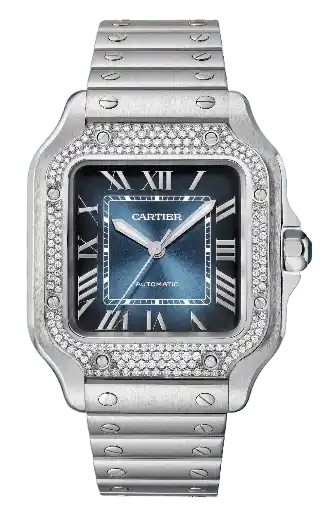 Santos De Cartier Watch - Steel