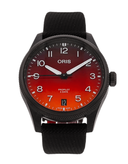 Oris Big Crown ProPilot Orange Dial - 41mm, Carbon (2023)