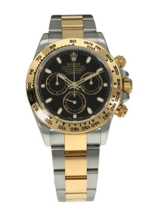 Rolex Daytona Black Dial - 40mm, Steel & Yellow Gold (2018)
