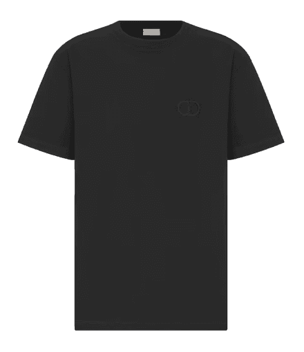 CD Icon Relaxed-Fit T-Shirt - Black
