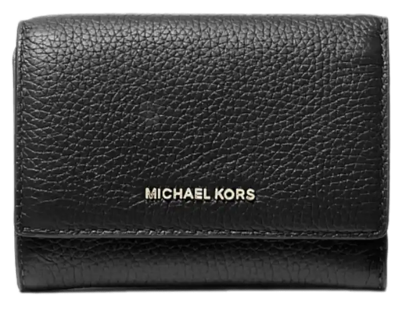 Michael Kors Bryant Medium Pebbled Leather Wallet - Mulberry