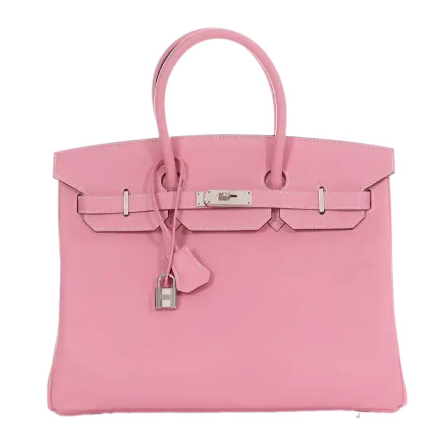 Hermès 5P Bubblegum Pink Epsom HSS Retourne Birkin 35 Palladium Hardware, 2013