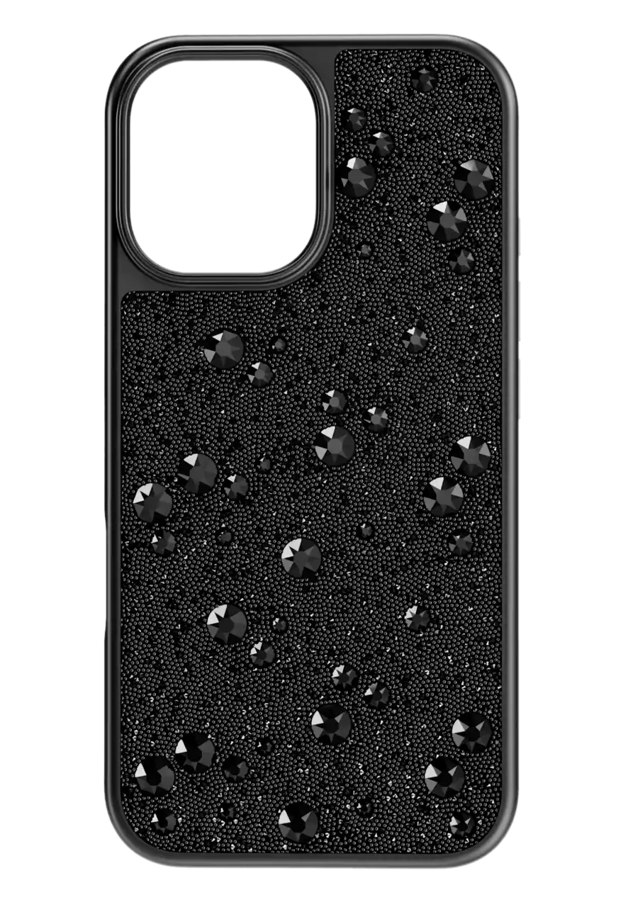 Swarovski High Smartphone Case iPhone 16 Pro/Max - Black
