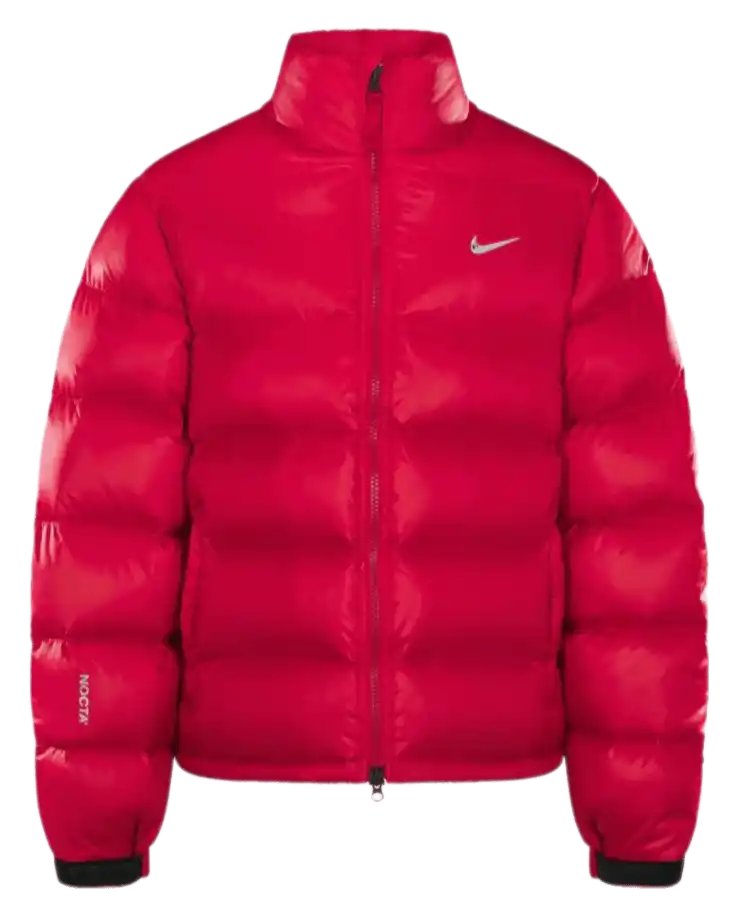 Nike x Drake NOCTA Sunset Puffer Jacket - Red