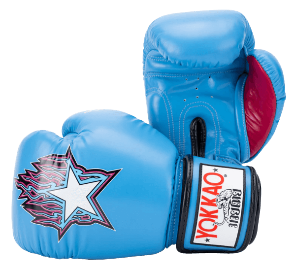 Yokkao Bangkok Rising Boxing Gloves (10oz) - Blue Nobility