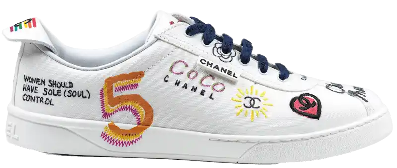 Chanel Sneakers - Pharrell White Multi-Color