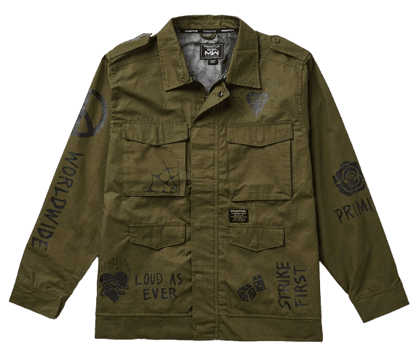 Call of Duty Task Force Military Green Jacket