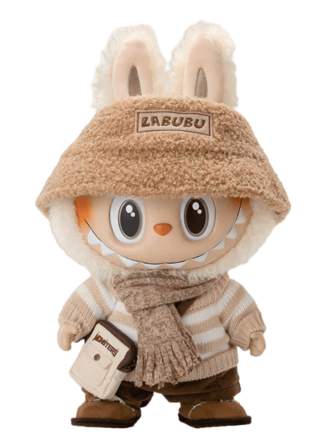 Pop Mart Labubu The Monsters Dress Be Latte Vinyl Plush Doll