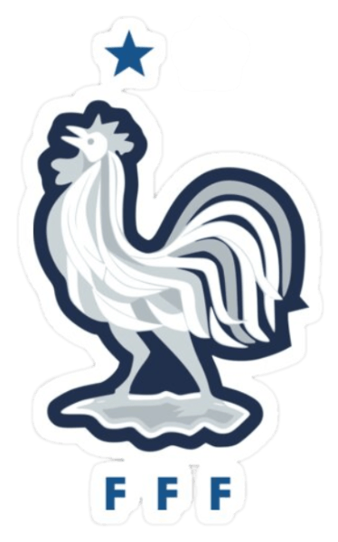 France Football Team Logo Sticker