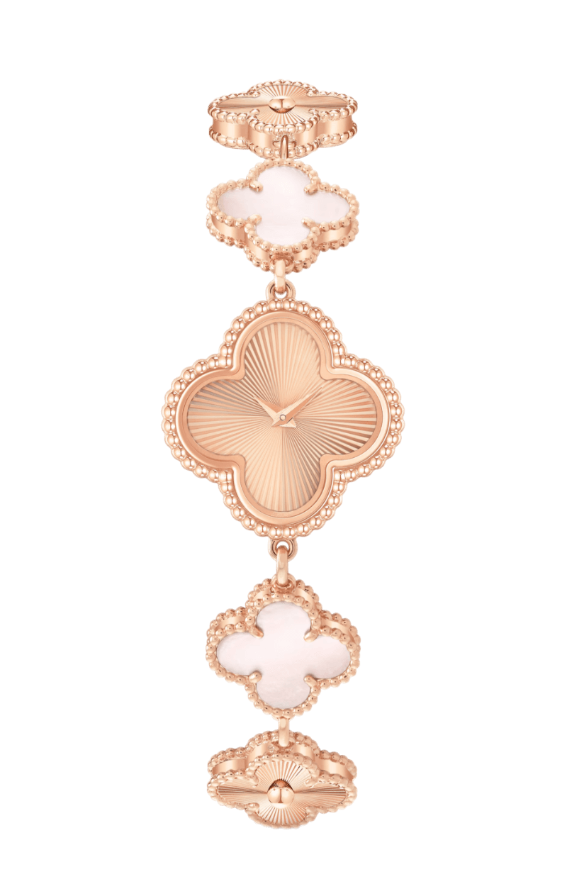 Van Cleef Sweet Alhambra Watch Rose Gold Dial - 23mm, Rose Gold