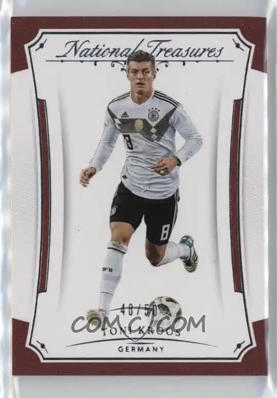 2018 Panini National Treasures - #13 - Toni Kroos /50