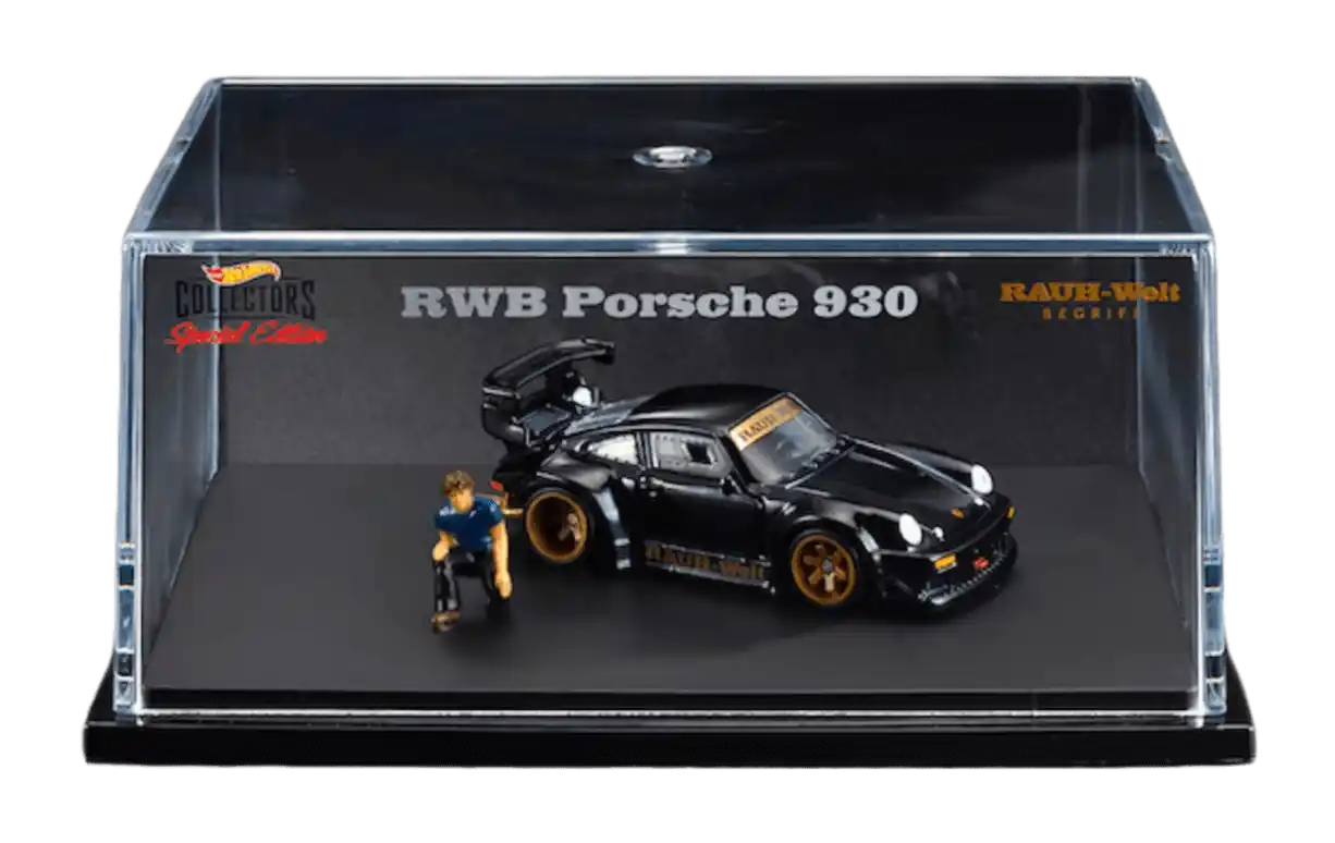 Hot Wheels RLC RWB Porsche 930 Spectraflame - Black