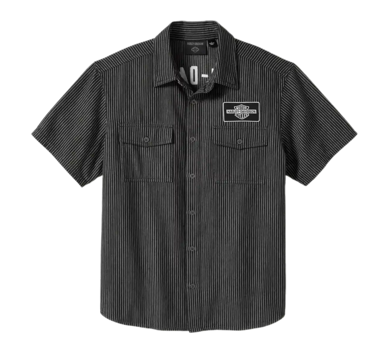 Harley-Davidson V-Twin Equipped Striped Mechanics Shirt