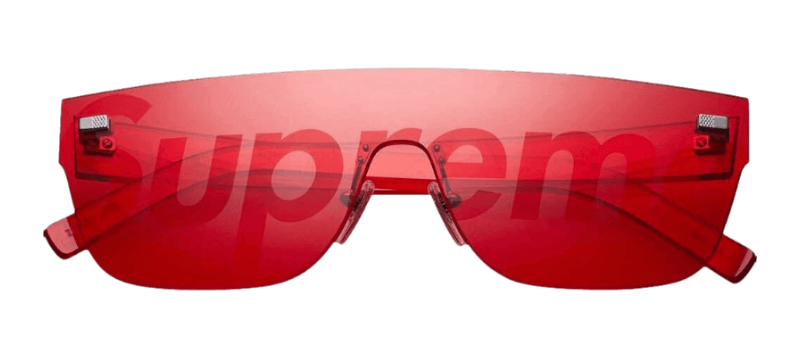 Supreme x Louis Vuitton City Mask SP Sunglasses - Red