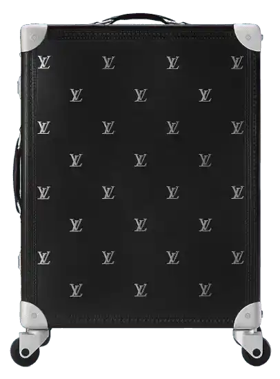 Louis Vuitton Rolling Trunk - Black/Silver