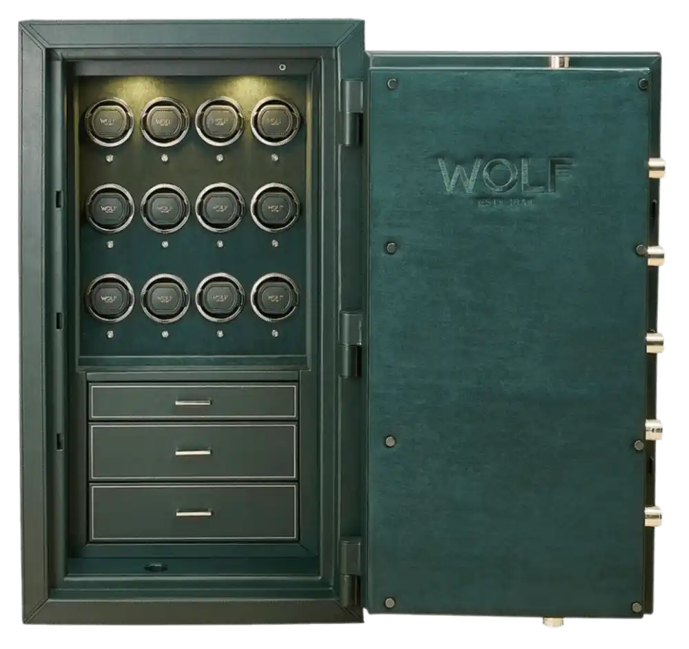 Athos 12 Piece Watch Winder and Jewellery Safe
