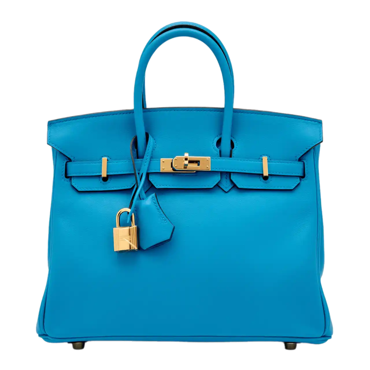 Hermès Bleu Zanzibar Swift Birkin 25 Gold Hardware, 2016