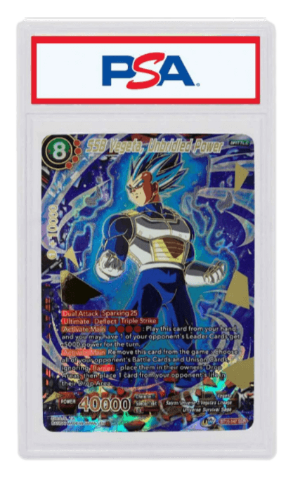 SSB Vegeta 2022 Dragon Ball Super TCG Realm of the Gods (Secret Rare)