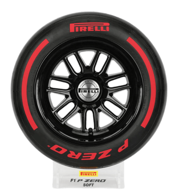 Pirelli Wind Tunnel Tyre - Red Soft Compound