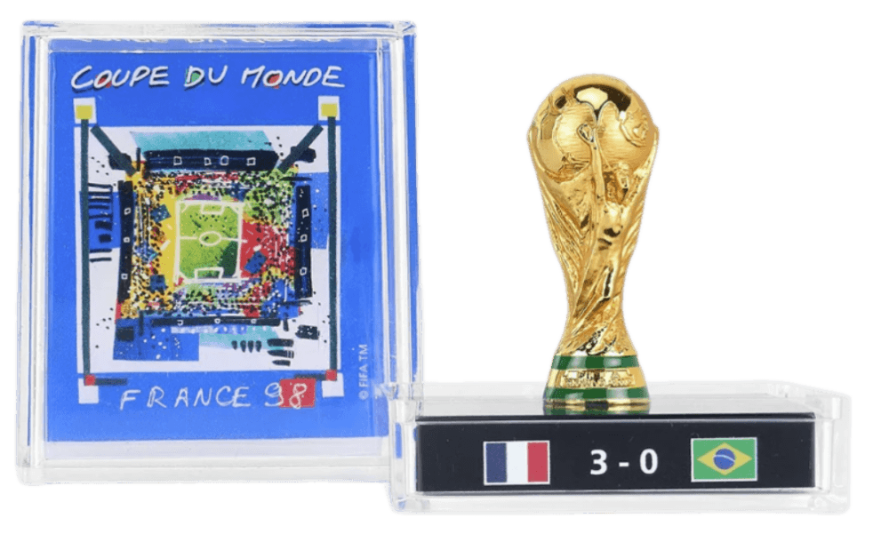 45mm Licensed 1998 FIFA World Cup Replica Trophy