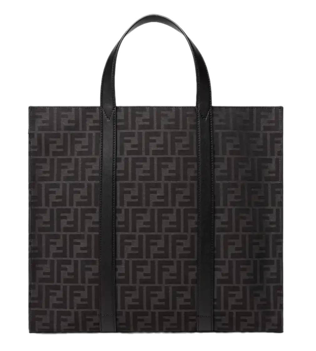 Fendi Timeless FF Jacquard Shopper - Multicolor