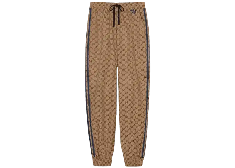 Gucci x adidas GG Canvas Pant - Beige/Ebony