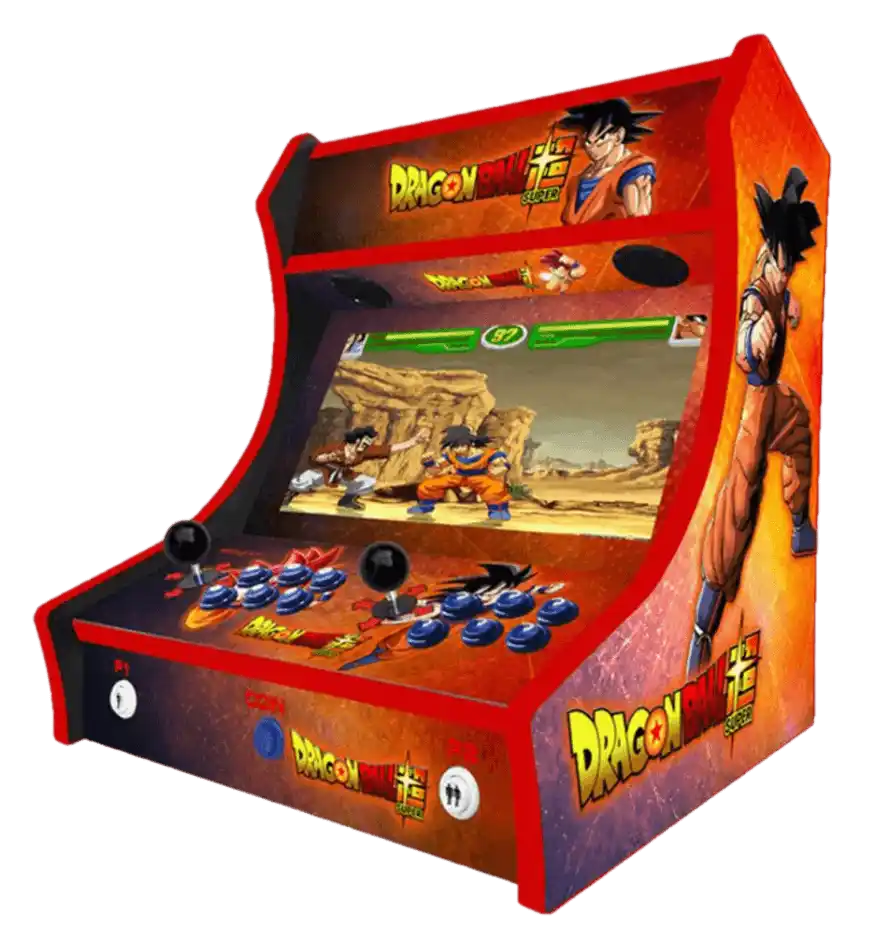 2 Player Bartop Arcade Machine-DragonBall Z Themed Design