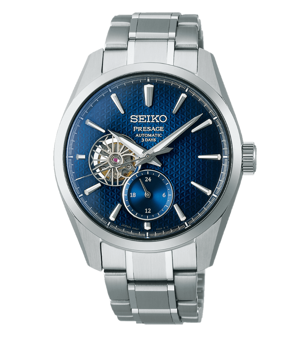 Seiko Presage Sharp Edged Series Blue Dial (SPB417) - 40mm, Steel
