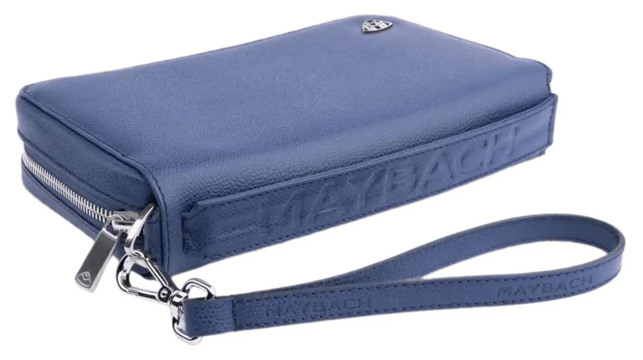 Maybach The Citadel I Leather Wallet - Blue