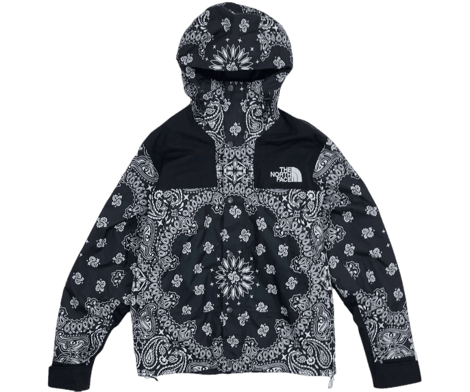 Supreme The North Face Bandana Mountain Jacket - Black