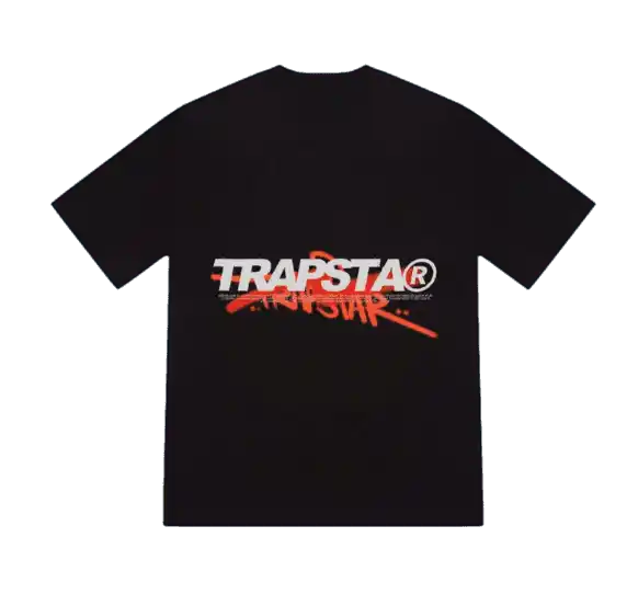 Trapstar Trespass Tee - Black/Infrared