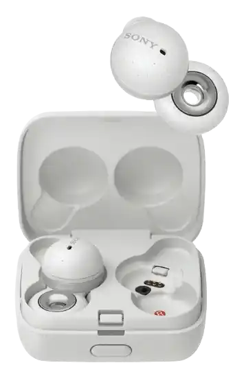 Sony LinkBuds Truly Wireless Earbuds | White