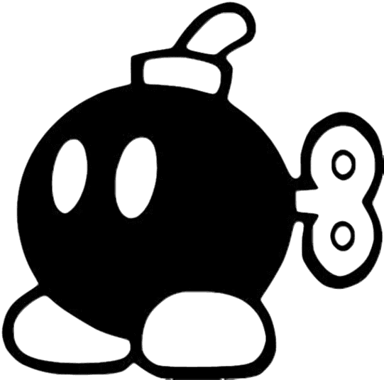 Nintendo Bomb Sticker