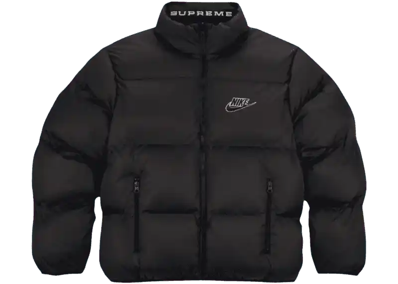 Supreme Nike Reversible Puffy Jacket - Black