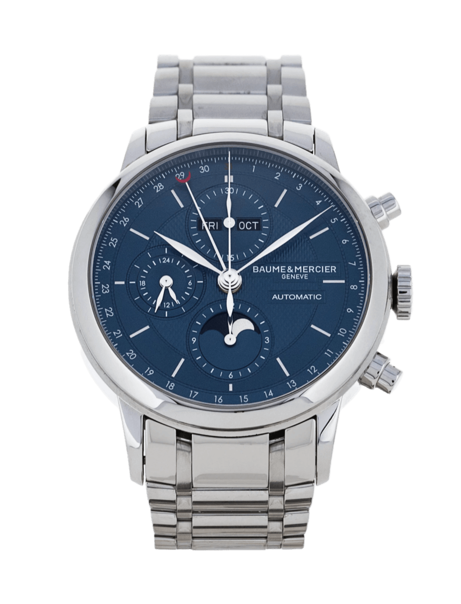 Baume et Mercier Classima Executives Blue Dial - 42mm, Steel (2022)