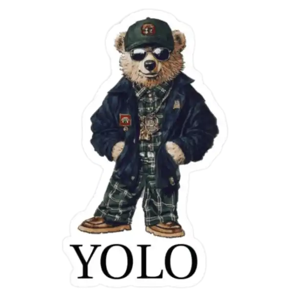 YOLO Ralph Lauren Sticker