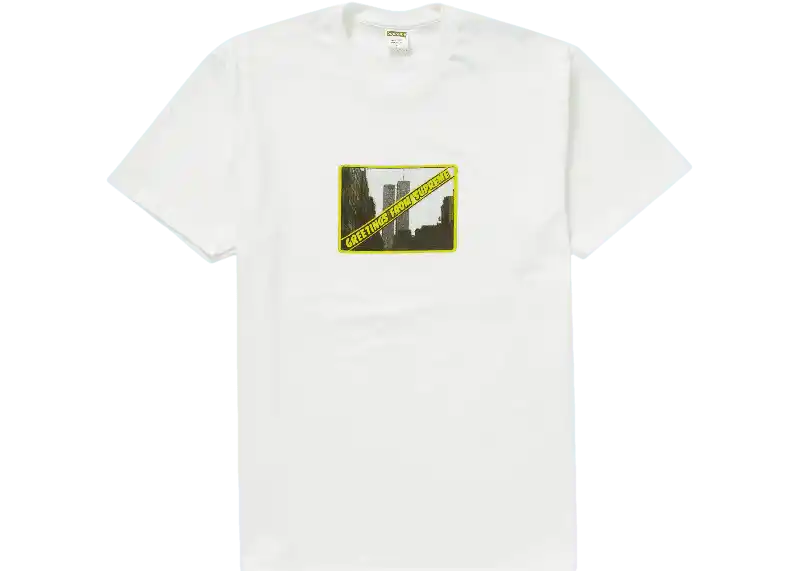 Supreme Greetings Tee - White