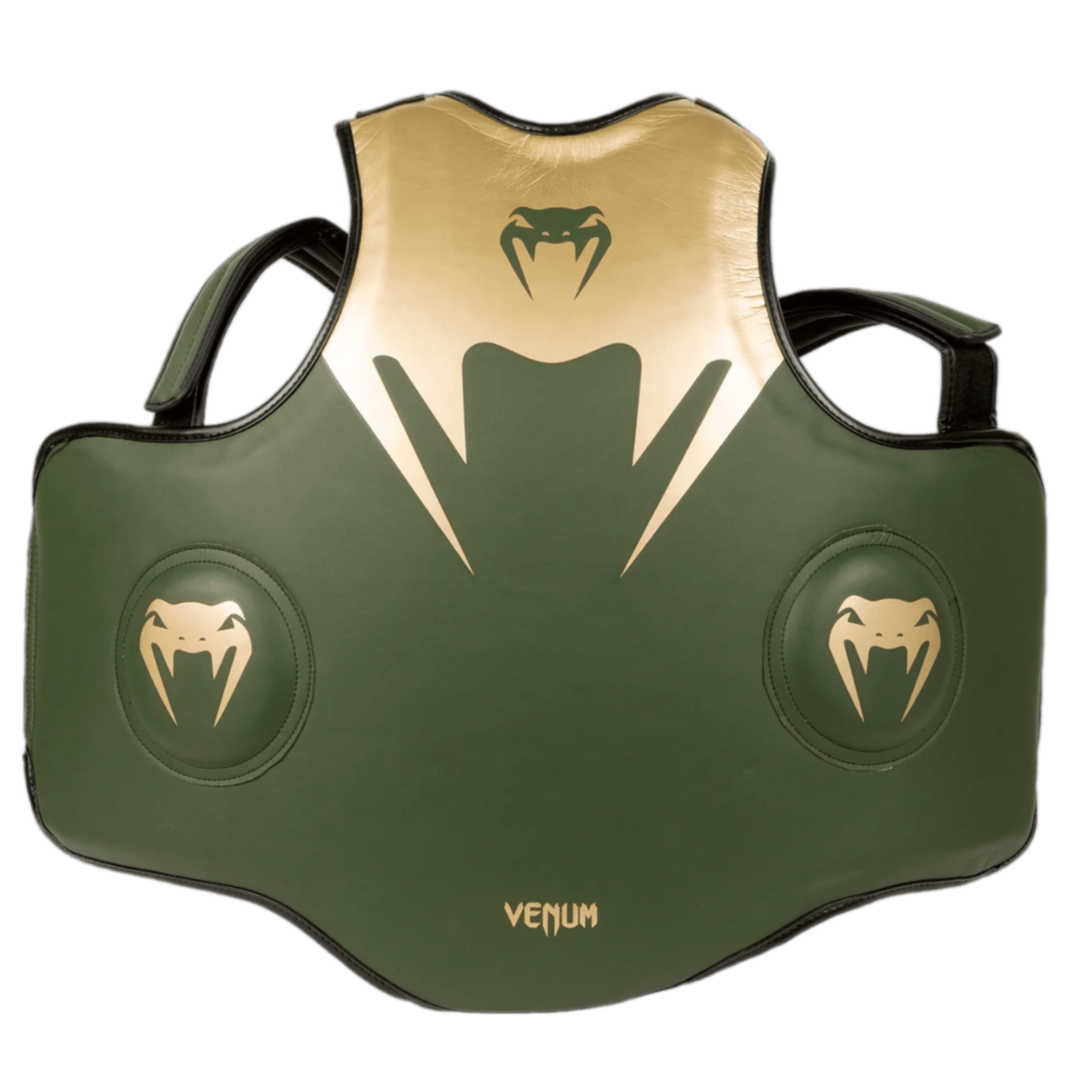 Venum Pro Boxing Body Protector - Khaki/Gold
