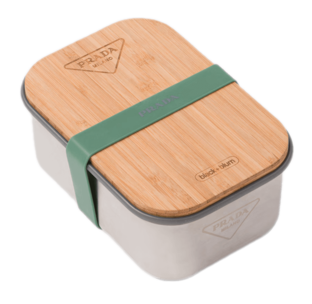 Prada Stainless Steel Sandwich Box