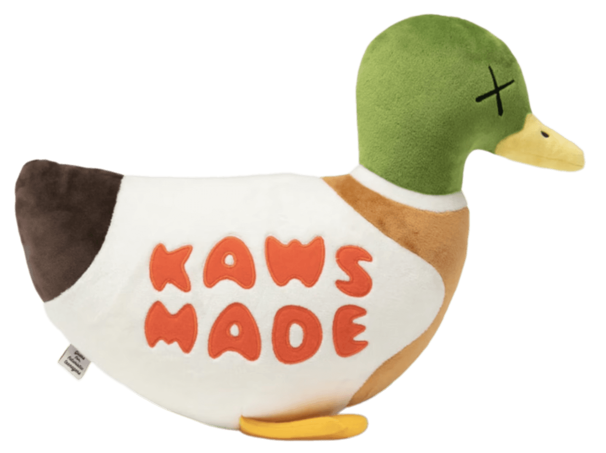 KAWS x Human Made Duck Plush Down Doll