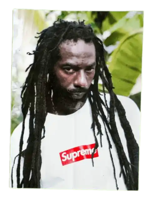 Supreme Sticker - Buju Banton